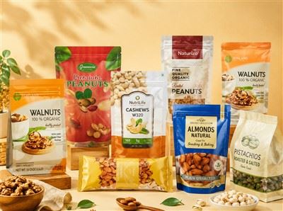 Soluções de embalagem de produtos para frutas secas e frutas em conserva